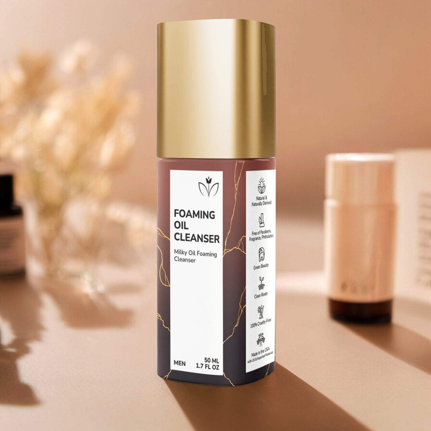 Foaming Oil Cleanser For Men